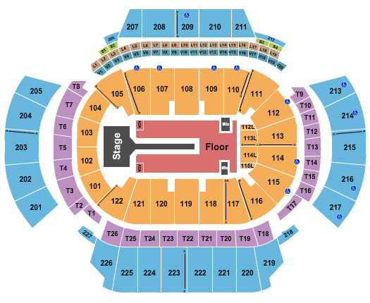 State Farm Arena Florence + The Machine Seating Chart